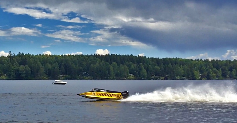 F2 PowerBoat Racing in Nora, Sweden