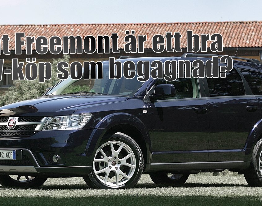 Är sjusitsiga Fiat Freemont en bra SUV som begagnad?