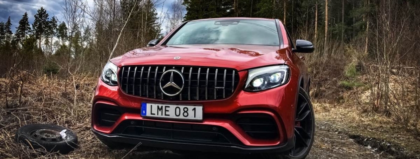 Recension av Mercedes-AMG GLC 63S Coupé av Björn Sennbrink för SUVTEST