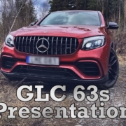 På svenska om prestanda och exteriör hos Mercedes-AMG GLC 63 S