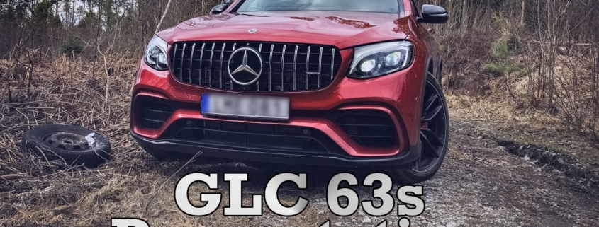 På svenska om prestanda och exteriör hos Mercedes-AMG GLC 63 S