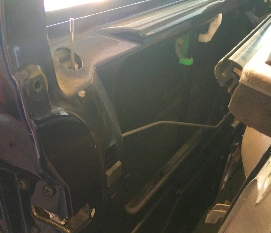 Demonterad dörrsida VW T4 Caravelle