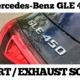 GLE 300d + 450 Exhaust sounds